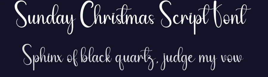Sunday Christmas Script Font by andikastudio — Script Handwritten Font — thumbnail 2