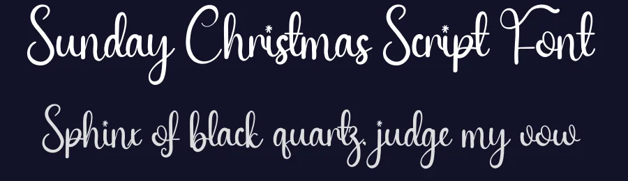 Sunday Christmas Script Font by andikastudio — Script Handwritten Font — thumbnail 2