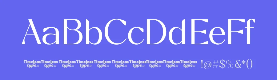 Sunday Eksotic – Sans Serif Display Font by timelesstype.co — Sans Serif Font — thumbnail 3