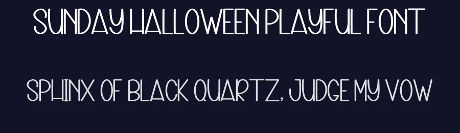Sunday Halloween Playful Font by inermediaSTUDIO — Display Font — thumbnail 2