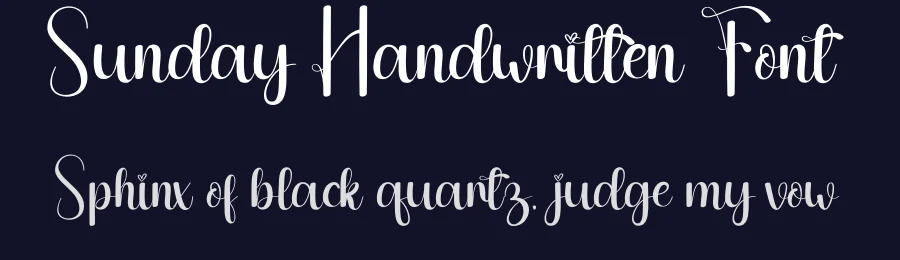 Sunday Handwritten Font by andikastudio — Script Handwritten Font — thumbnail 2