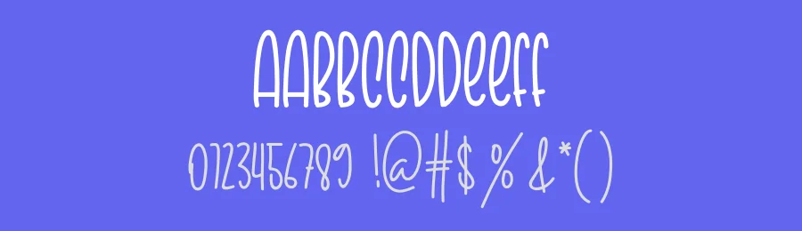 Sunday Handwritten Font by creativeletter — Display Font — thumbnail 3