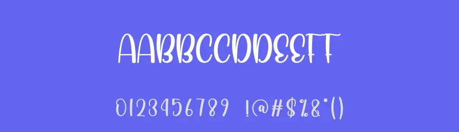 Sunday Lovely Display Font by creativeletter — Display Font — thumbnail 3
