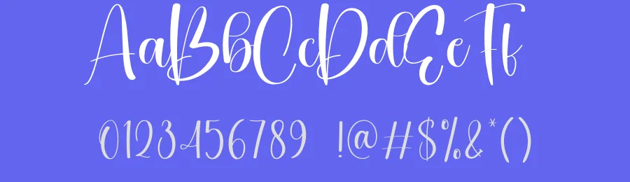 Sunday – Modern Simple Font by creativeletter — Script Handwritten Font — thumbnail 3