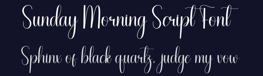 Sunday Morning Script Font by andikastudio — Script Handwritten Font — thumbnail 2