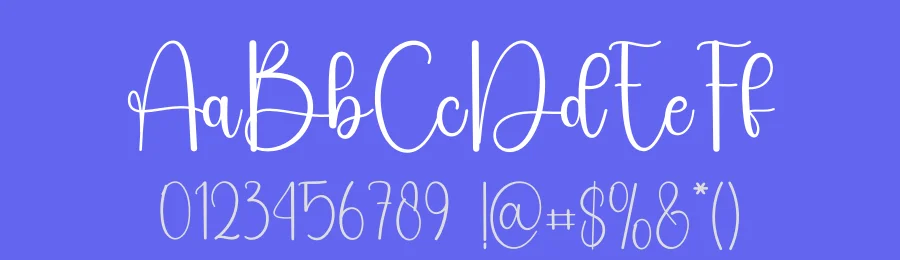 Sunday Night – Casual Handwritten Script Font by freshtypeink — Script Handwritten Font — thumbnail 3