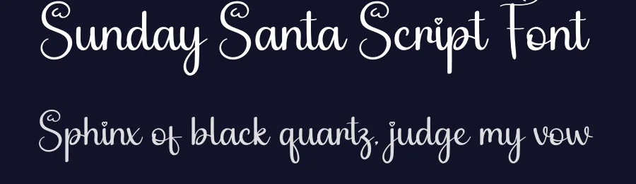 Sunday Santa Script Font by andikastudio — Script Handwritten Font — thumbnail 2