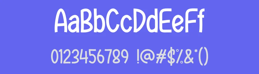 Sunday School Display Font by Maiko Hatta — Display Font — thumbnail 3