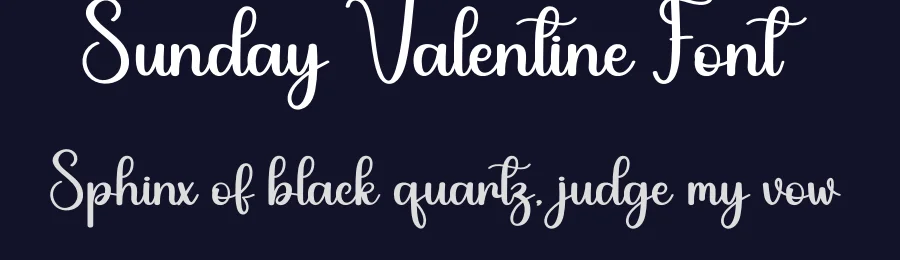 Sunday Valentine Font by creativeletter — Script Handwritten Font — thumbnail 2