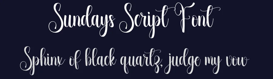 Sundays Script Font by inermediaSTUDIO — Script Handwritten Font — thumbnail 2