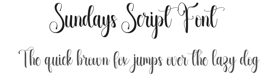 Sundays Script Font by inermediaSTUDIO — Script Handwritten Font