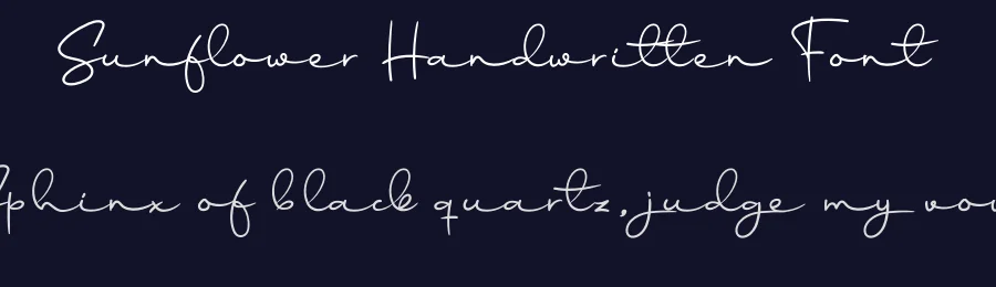 Sunflower Handwritten Font by andikastudio — Script Handwritten Font — thumbnail 2