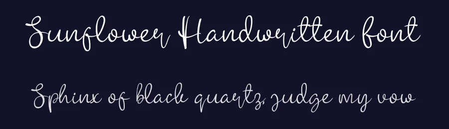 Sunflower Handwritten Font by andikastudio — Script Handwritten Font — thumbnail 2