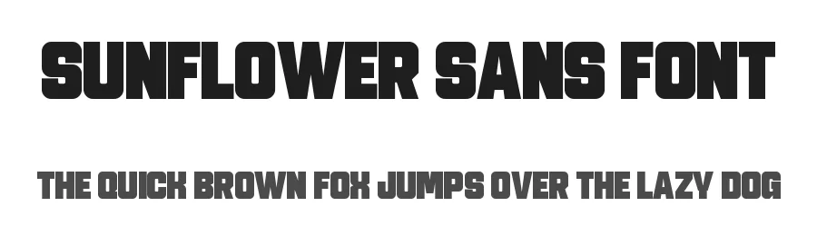 Sunflower Sans Font by Almairatype — Decorative Font