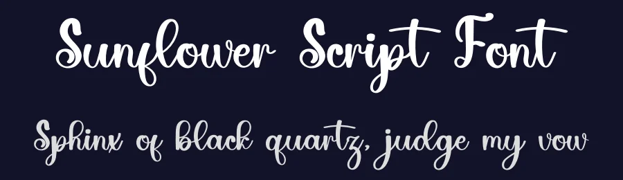 Sunflower Script Font by inermediaSTUDIO — Script Handwritten Font — thumbnail 2