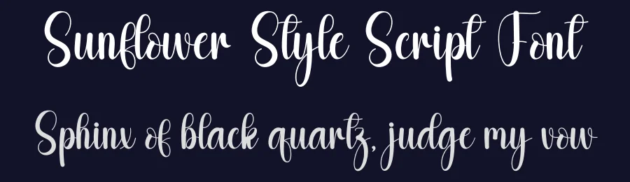 Sunflower Style Script Font by andikastudio — Script Handwritten Font — thumbnail 2