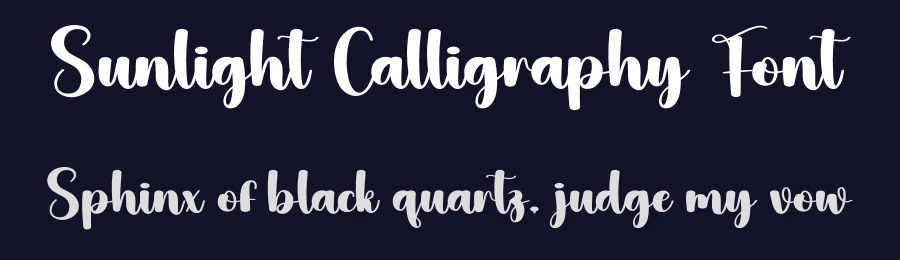 Sunlight Calligraphy Font by andikastudio — Script Handwritten Font — thumbnail 2