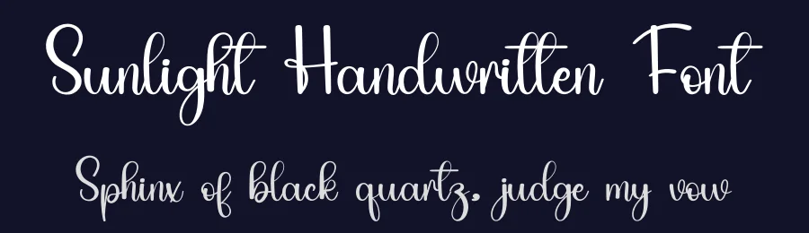 Sunlight Handwritten Font by inermediaSTUDIO — Script Handwritten Font — thumbnail 2