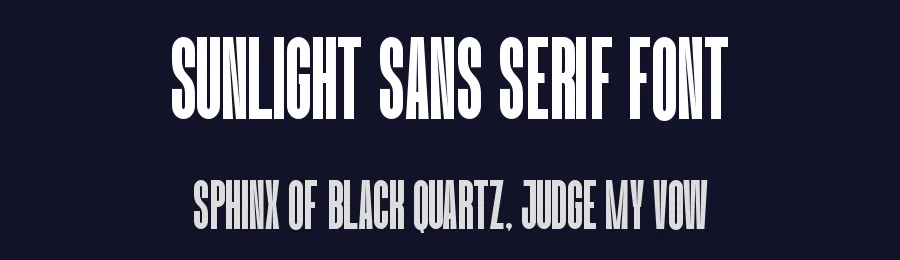 Sunlight Sans Serif Font by Funtype — Decorative Font — thumbnail 2