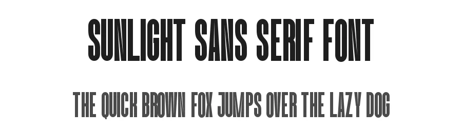 Sunlight Sans Serif Font by Funtype — Decorative Font