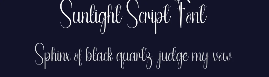 Sunlight Script Font by andikastudio — Script Handwritten Font — thumbnail 2