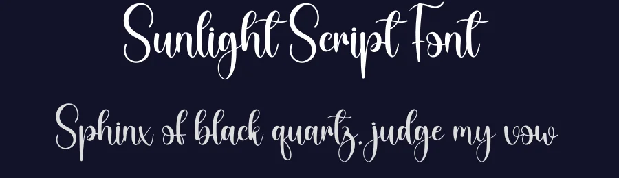 Sunlight Script Font by creativeletter — Script Handwritten Font — thumbnail 2