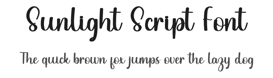 Sunlight Script Font by inermediaSTUDIO — Script Handwritten Font