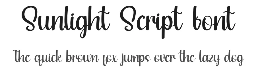 Sunlight Script Font by inermediaSTUDIO — Script Handwritten Font