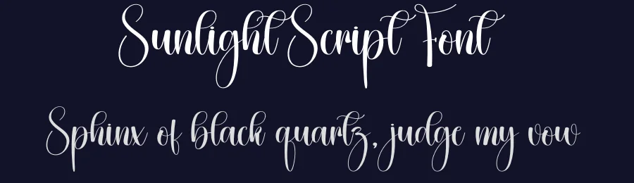 Sunlight Script Font by creativeletter — Script Handwritten Font — thumbnail 2