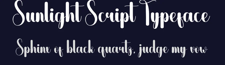 Sunlight Script Typeface by andikastudio — Script Handwritten Font — thumbnail 2