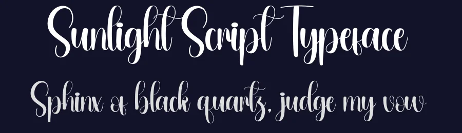 Sunlight Script Typeface by andikastudio — Script Handwritten Font — thumbnail 2