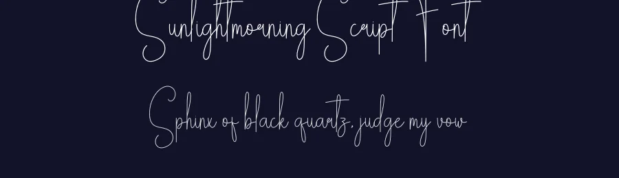 Sunlightmorning Script Font by andikastudio — Script Handwritten Font — thumbnail 2