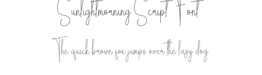Sunlightmorning Script Font by andikastudio — Script Handwritten Font