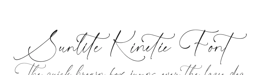 Sunlite Kinetic Font by stylishtype.co — Script Handwritten Font