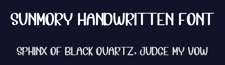 Sunmory Handwritten Font by inermediaSTUDIO — Display Font — thumbnail 2