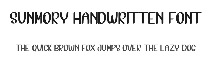 Sunmory Handwritten Font by inermediaSTUDIO — Display Font