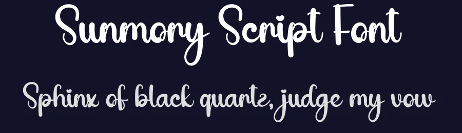 Sunmory Script Font by andikastudio — Script Handwritten Font — thumbnail 2