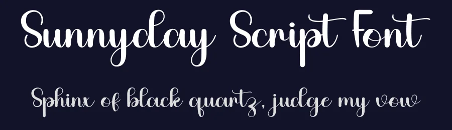 Sunnyday Script Font by inermediaSTUDIO — Script Handwritten Font — thumbnail 2
