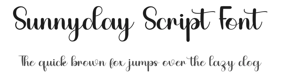 Sunnyday Script Font by inermediaSTUDIO — Script Handwritten Font