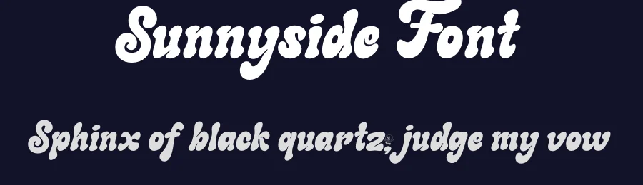 Sunnyside Font by Fortunes Co — Display Font — thumbnail 2