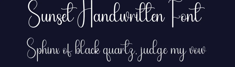 Sunset Handwritten Font by andikastudio — Script Handwritten Font — thumbnail 2