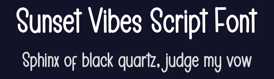 Sunset Vibes Script Font by inermediaSTUDIO — Display Font — thumbnail 2