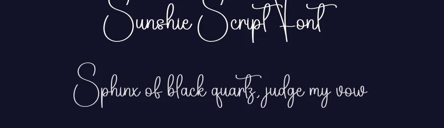 Sunshie Script Font by creativeletter — Script Handwritten Font — thumbnail 2