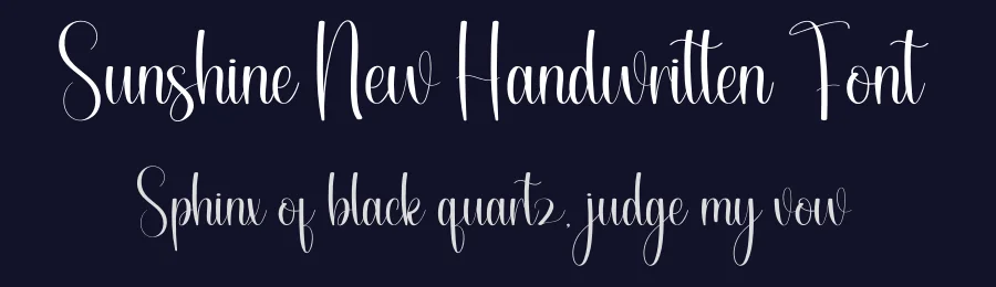 Sunshine New Handwritten Font by andikastudio — Script Handwritten Font — thumbnail 2