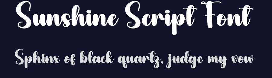 Sunshine Script Font by creativeletter — Script Handwritten Font — thumbnail 2
