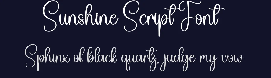 Sunshine Script Font by creativeletter — Script Handwritten Font — thumbnail 2