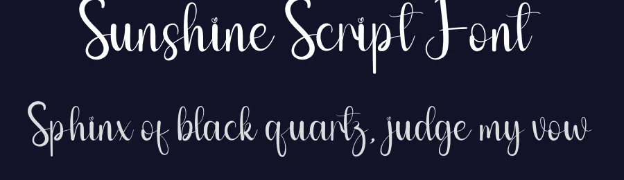 Sunshine Script Font by andikastudio — Script Handwritten Font — thumbnail 2