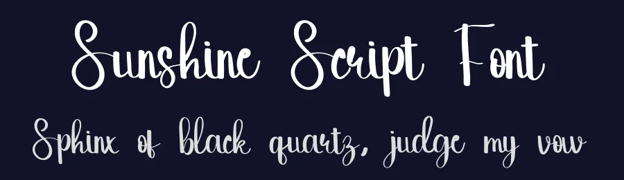 Sunshine Script Font by inermediaSTUDIO — Script Handwritten Font — thumbnail 2