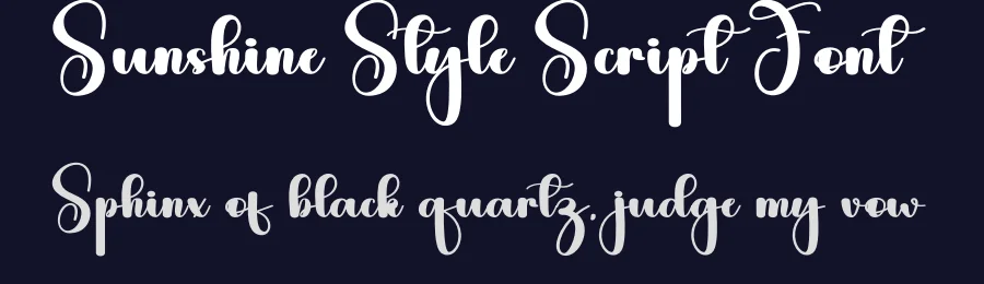 Sunshine Style Script Font by andikastudio — Script Handwritten Font — thumbnail 2