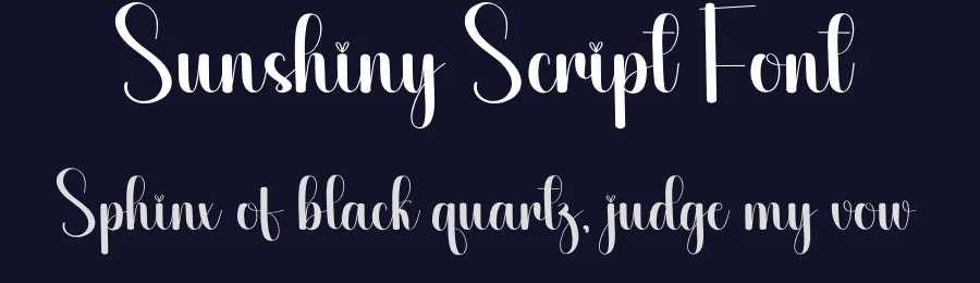 Sunshiny Script Font by creativeletter — Script Handwritten Font — thumbnail 2